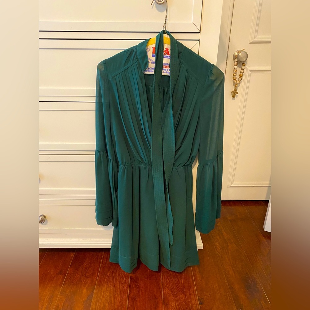 Green dress